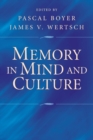 Image for Memory in Mind and Culture