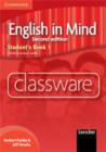 Image for English in Mind 1 Classware CD-ROM Italian edition