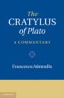 Image for The Cratylus of Plato  : a commentary