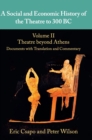 Image for A Social and Economic History of the Theatre to 300 BC