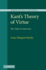Image for Kant&#39;s Theory of Virtue