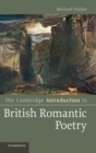 Image for The Cambridge introduction to British Romantic poetry