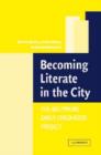 Image for Becoming literate in the inner city  : the Baltimore early childhood project