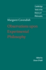 Image for Observations upon experimental philosophy