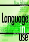 Image for Language in use: Pre-intermediate self-study workbook with answer key