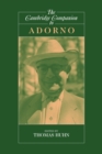 Image for The Cambridge companion to Adorno