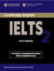 Image for Cambridge IELTS 2 Student&#39;s Book with Answers