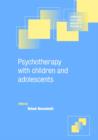 Image for Psychotherapy with Children and Adolescents
