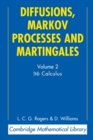 Image for Diffusions, Markov processes and martingalesVol. 2: Ito calculus