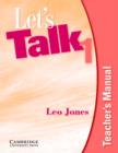 Image for Let&#39;s Talk 1 Teacher&#39;s Manual