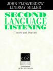 Image for Second language listening  : theory and practice