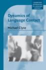 Image for Dynamics of Language Contact