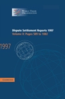 Image for Dispute Settlement Reports 1997
