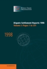 Image for Dispute Settlement Reports 1998: Volume 1, Pages 1-231