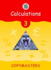 Image for Cambridge Mathematics Direct 3 Calculations Copy masters : 3