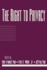 Image for The Right to Privacy: Volume 17, Part 2