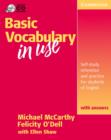 Image for Basic Vocabulary in Use with Answers
