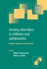 Image for Anxiety Disorders in Children and Adolescents