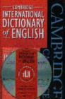 Image for Cambridge international dictionary of English