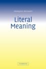 Image for Literal meaning  : the very idea