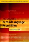 Image for Introducing Second Language Acquisition