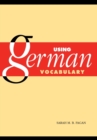 Image for Using German vocabulary