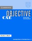 Image for Objective CAE Teacher&#39;s Book