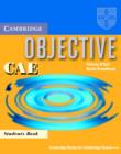 Image for Objective CAE: Student&#39;s book