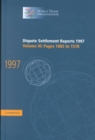 Image for Dispute Settlement Reports 1997: Volume 3, Pages 1083-1578