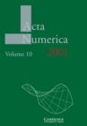 Image for Acta Numerica 2001: Volume 10