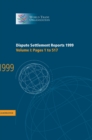 Image for Dispute Settlement Reports 1999: Volume 1, Pages 1-517