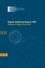 Image for Dispute settlement reports 1999Vol. 2