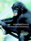 Image for Behavioural diversity in chimpanzees and bonobos