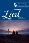 Image for The Cambridge Companion to the Lied