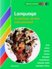 Image for Language to analyse, review and comment: Student&#39;s book