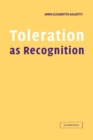 Image for Toleration as Recognition