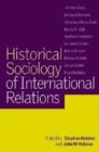 Image for Historical sociology and international relations