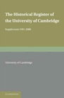 Image for The Historical Register of the University of Cambridge