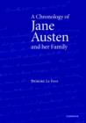 Image for A Chronology of Jane Austen and her Family
