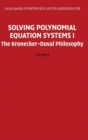 Image for Systems of polynomial equations  : Kronecker-Duval philosophy