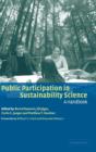 Image for Public Participation in Sustainability Science