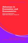 Image for Advances in Economics and Econometrics