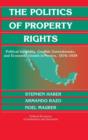 Image for The Politics of Property Rights