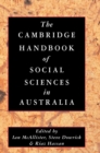 Image for The Cambridge handbook of social sciences in Australia