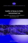 Image for Conflict of Norms in Public International Law