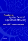 Image for Frontiers in Applied General Equilibrium Modeling