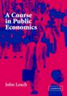 Image for A Course in Public Economics