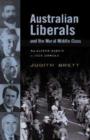Image for Australian liberals and the moral middle class  : from Alfred Deakin to John Howard