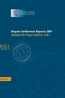 Image for Dispute Settlement Reports 2001: Volume 7, Pages 2699-3301