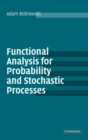 Image for Functional analysis for probability and stochastic processes